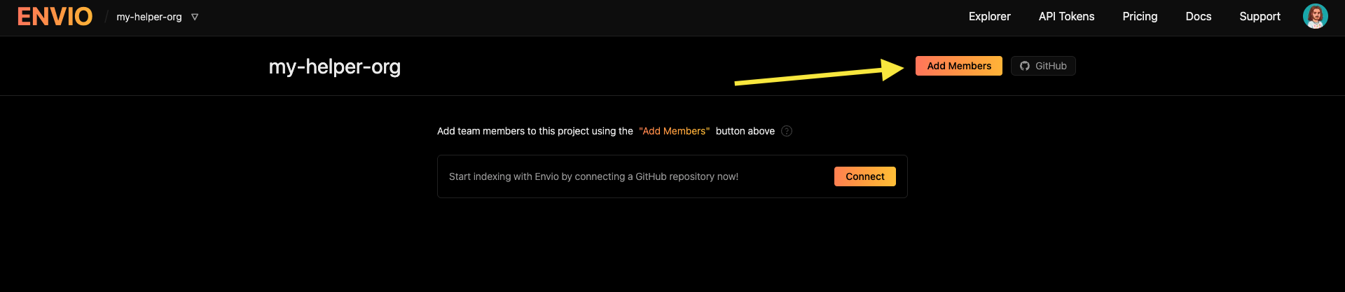 Add Members Button